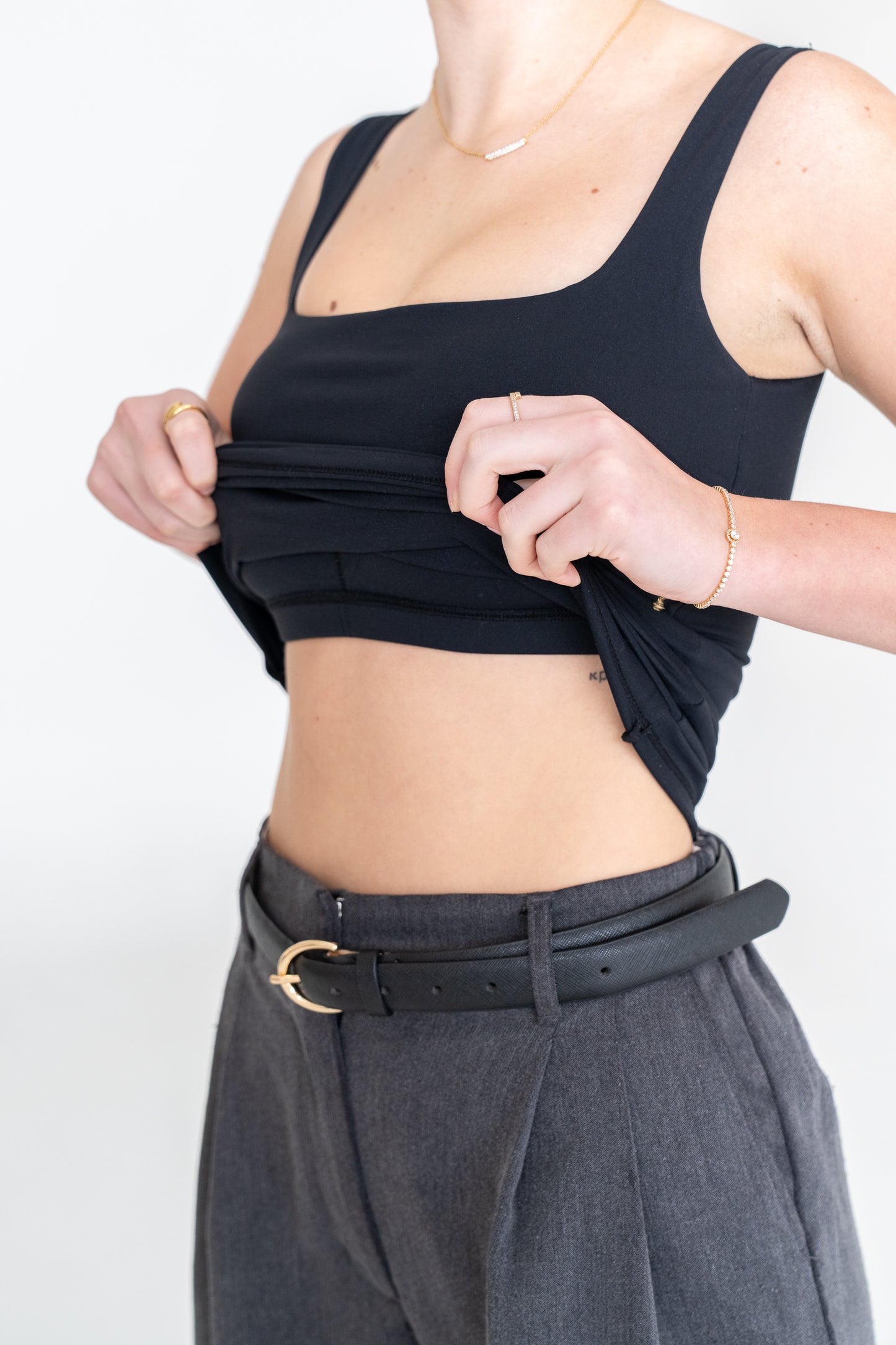 EMILY BUILT IN BRA TOP