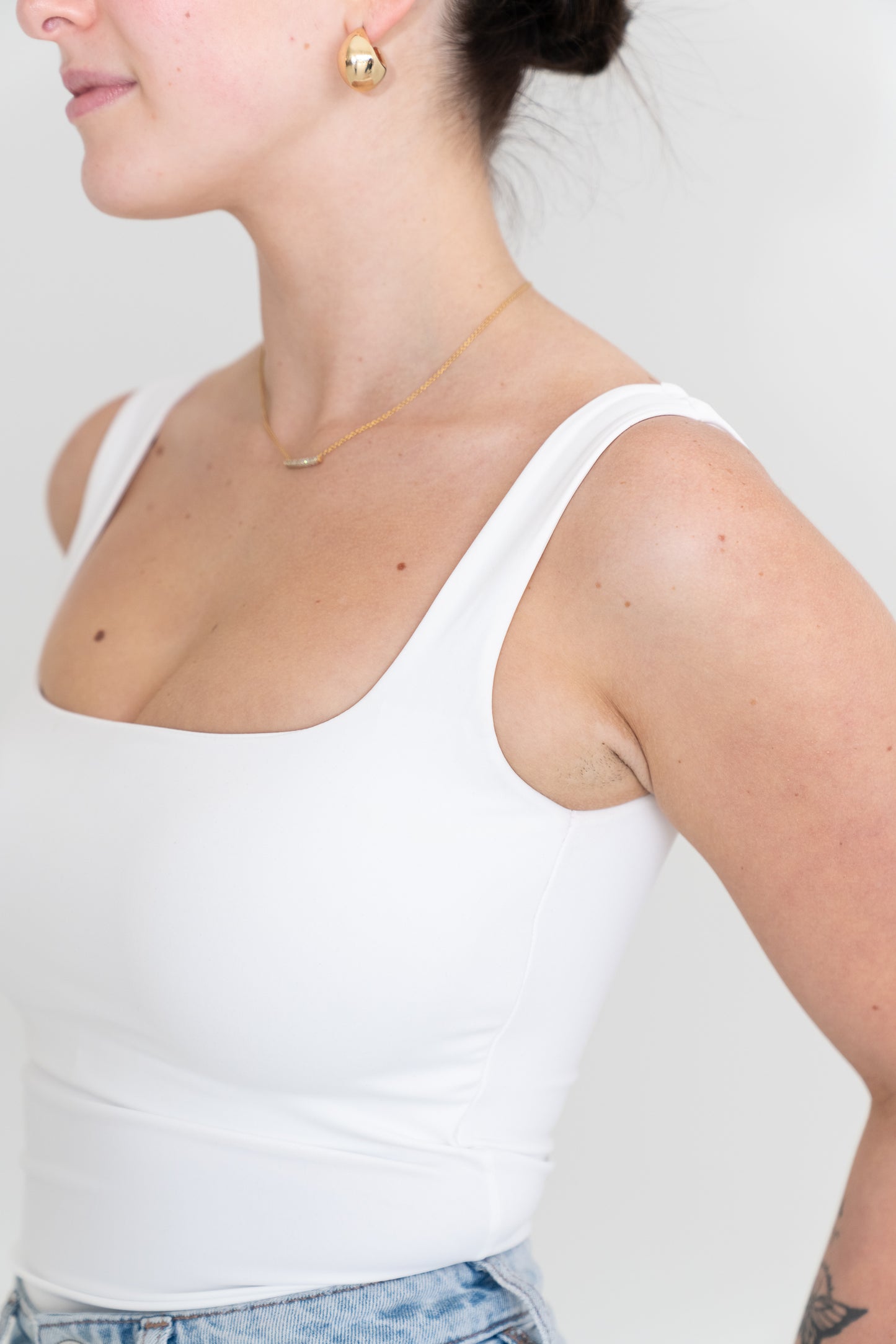 EMILY BUILT IN BRA TOP