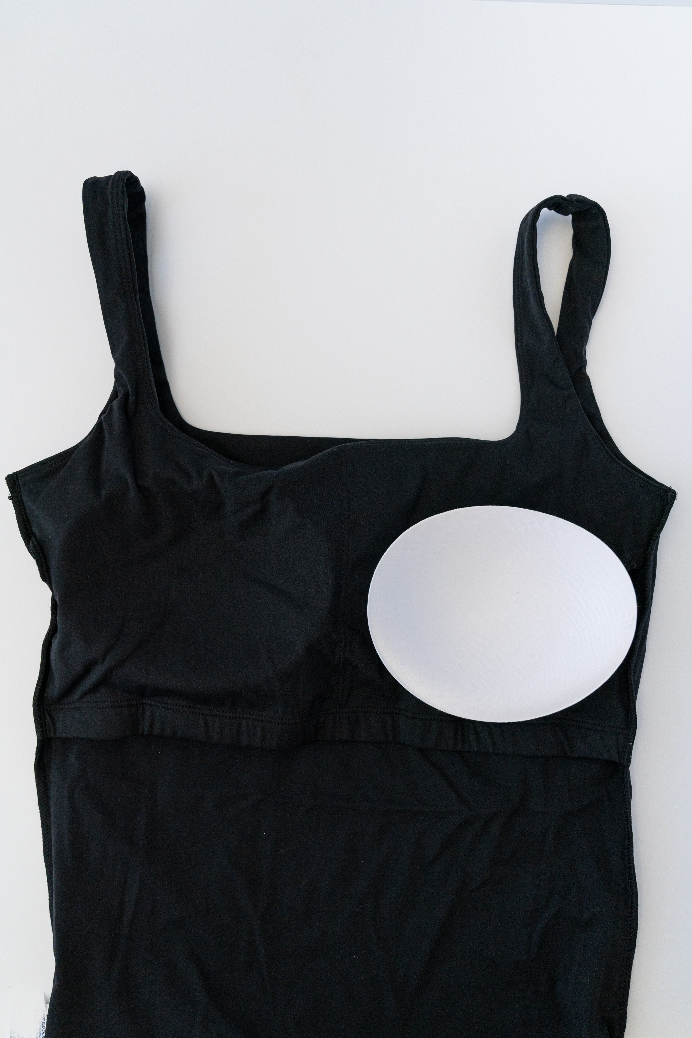 EMILY BUILT IN BRA TOP BLACK